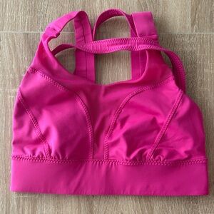 lululemon athletica Pink Sports Bra